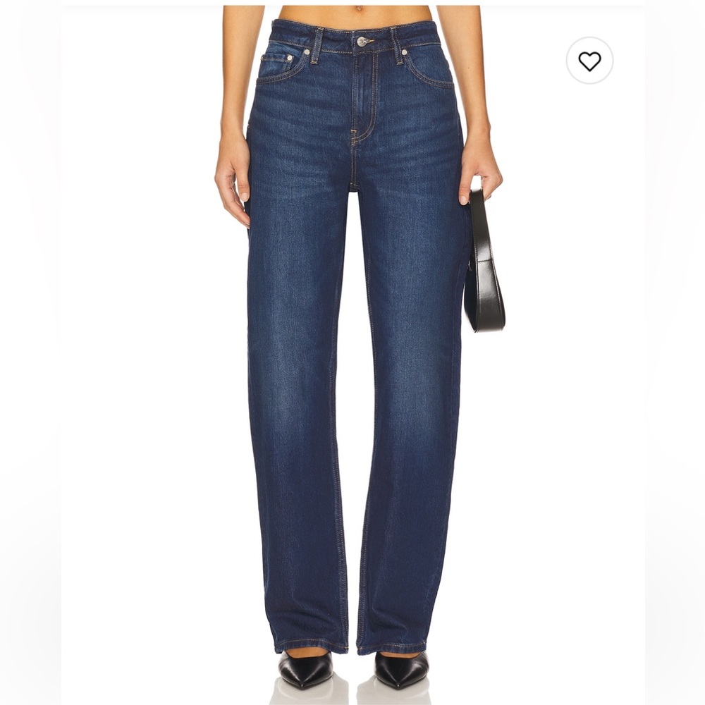 EB Denim Alida Loose Bowed Jeans in Tribeca